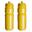 Bidon - 2x 750ml - Shiva - Jaune - Bouteille d'eau