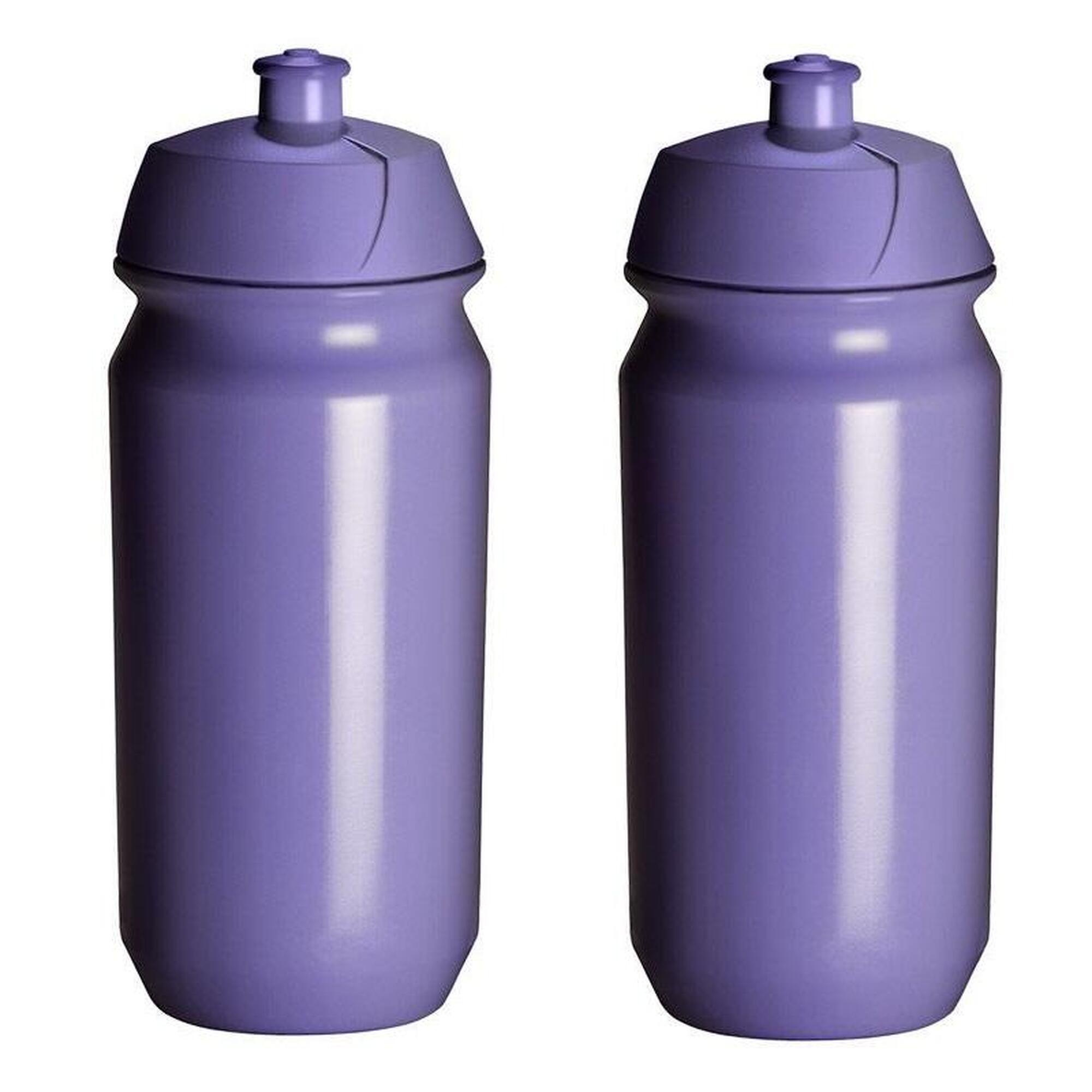 2 x Bidons - 500 ml - Violet Drinkbus