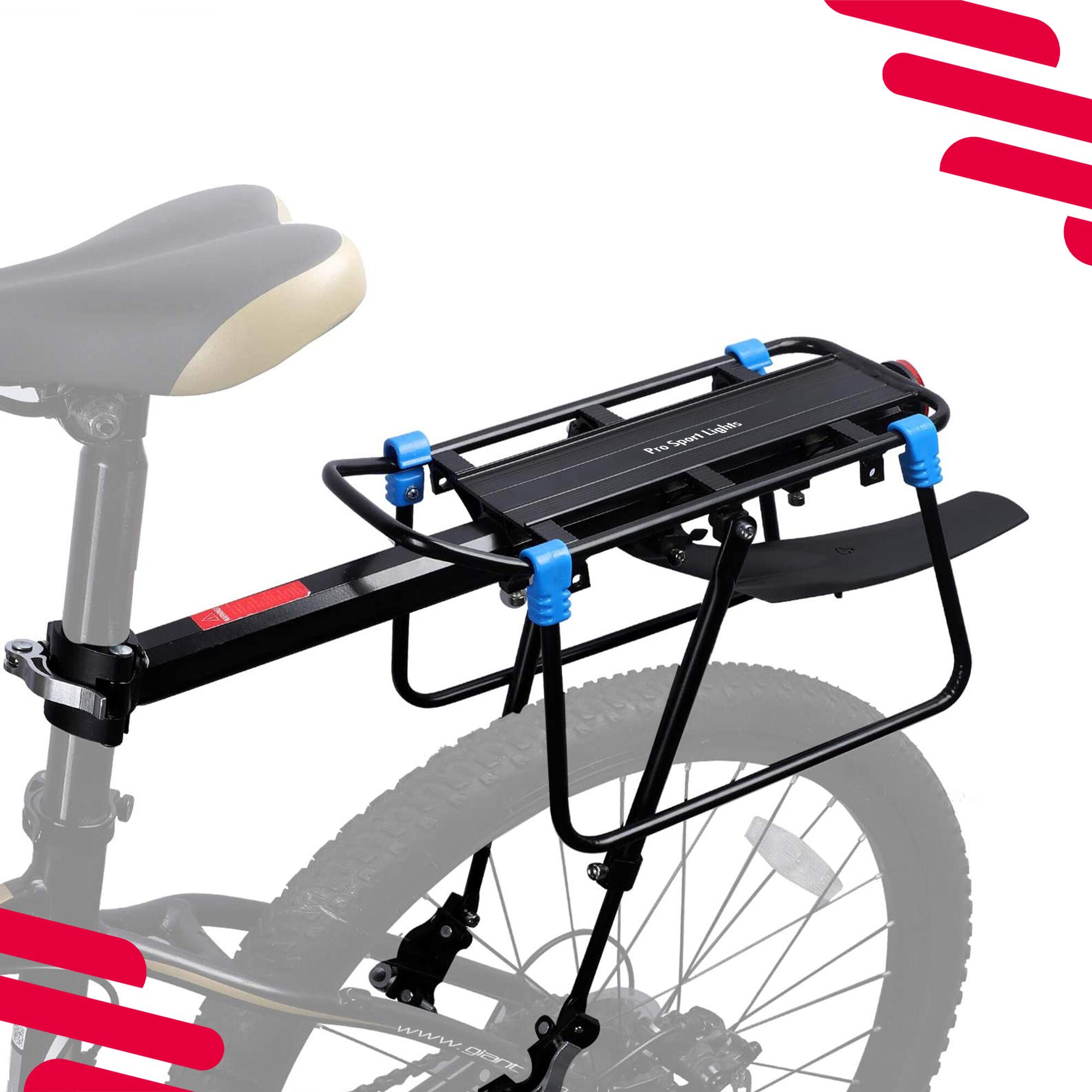 Mountainbike Bagagedrager en spatbord - Fiets Rek Achter met QR 6/7