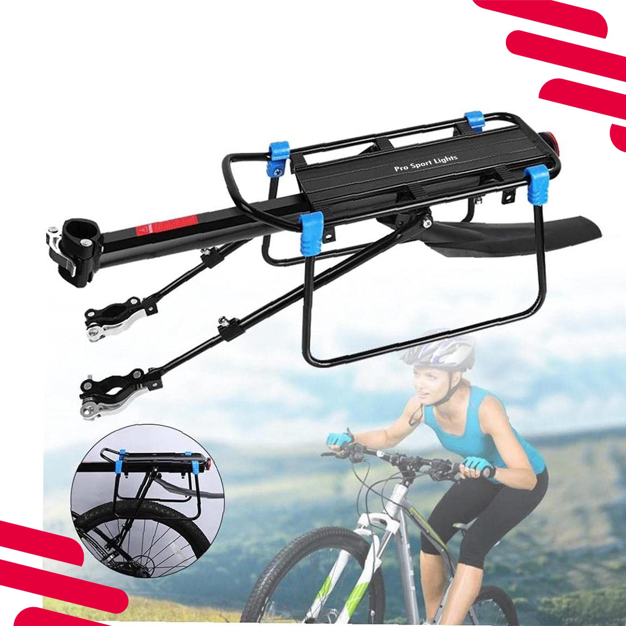 Mountainbike Bagagedrager en spatbord - Fiets Rek Achter met QR 4/7