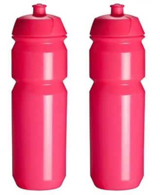 2 x bidons - 750 ml - fluoroze drinkbus