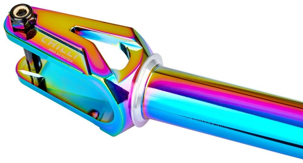 Fourche Chilli 120x27 Spider HIC -160mm - Neochrome 2/3