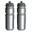 Drinkbus - 2x 750ml - Shiva - Zilver - Bidon