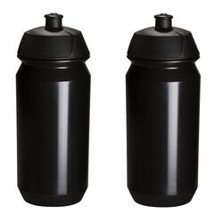 2 x Bidon - 500 ml - Noir Boite à boisson