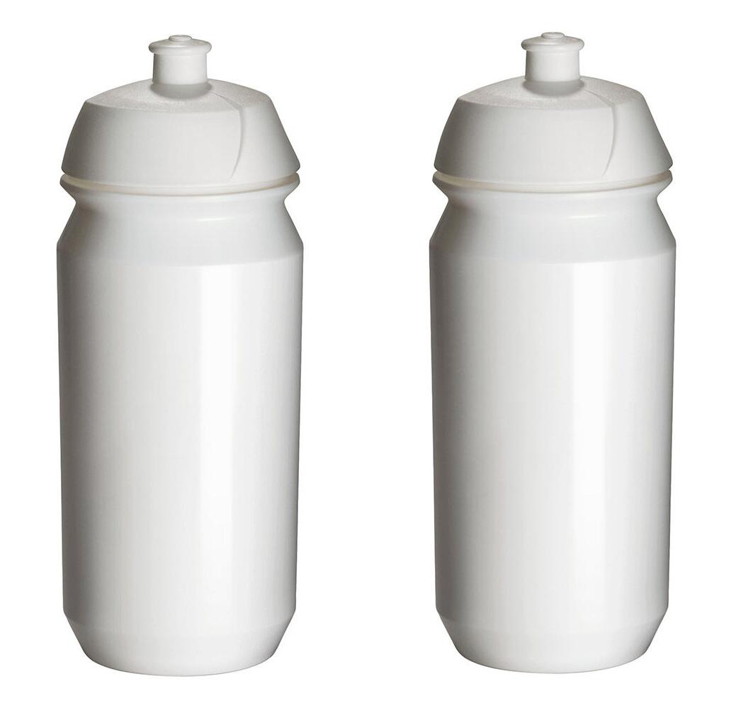 Drinkbus - 2x 500ml - Shiva - Wit - Bidon 1/3