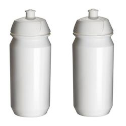 2 x Bidon - 500 ml - Blanc Bouteille de boisson