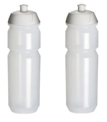 2 x drinkbus - 750 ml - transparant bidon