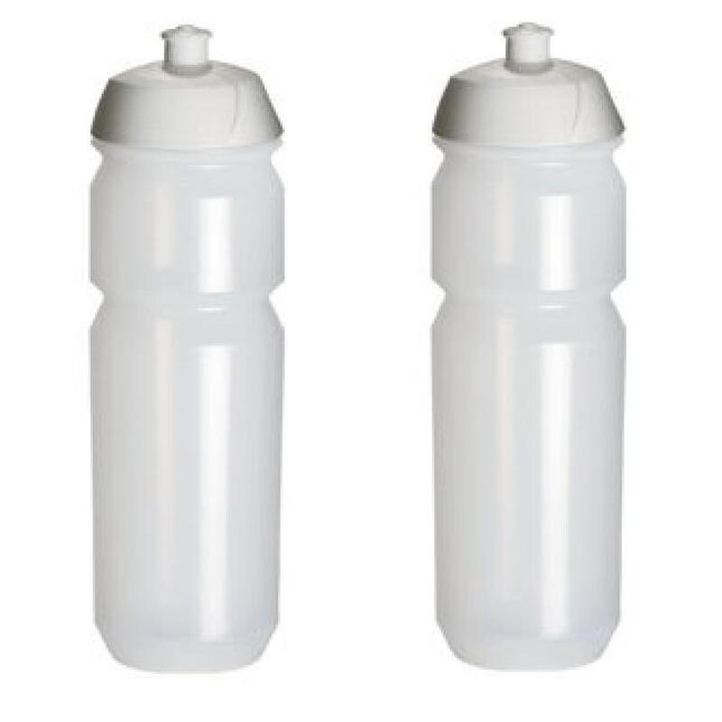 2 x Drinkbus - 750 ml - Transparant Bidon