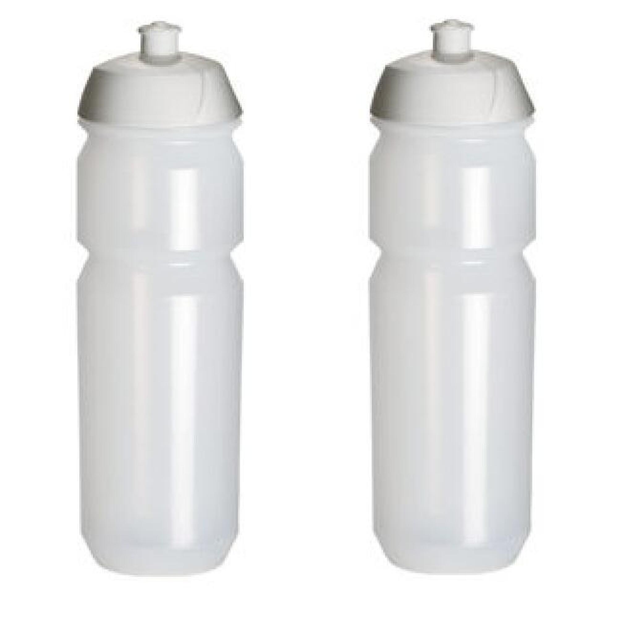 Tacx - Bouteille D'Eau - 2x 750ml - Shiva - Transparent - Bidon - Bidon - 750 Ml - Decathlon