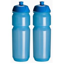 Waterfles - 2x 750ml - Shiva - Transparant Blauw - Drinkfles