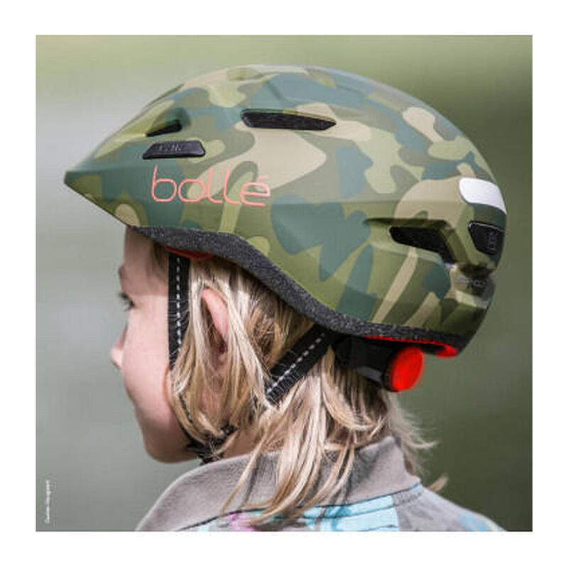 Cyklistická přilba Stance Junior 47-51 cm zelená/červená vel. XS
