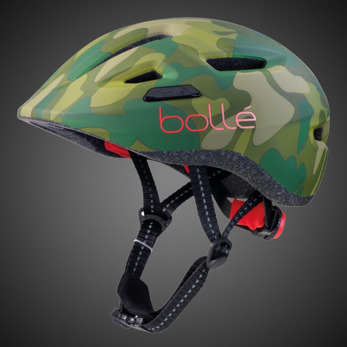 Casco da bici Stance Junior 47-51 cm verde/rosso taglia XS 5/5