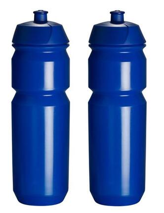 Trinkflaschen 2x - 750 ml - Dunkelblaue Trinkflaschen