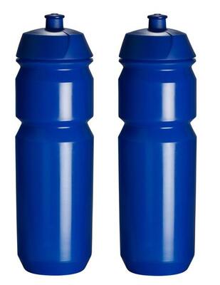 2 x drinkbussen - 750 ml - donkerblauw bidons