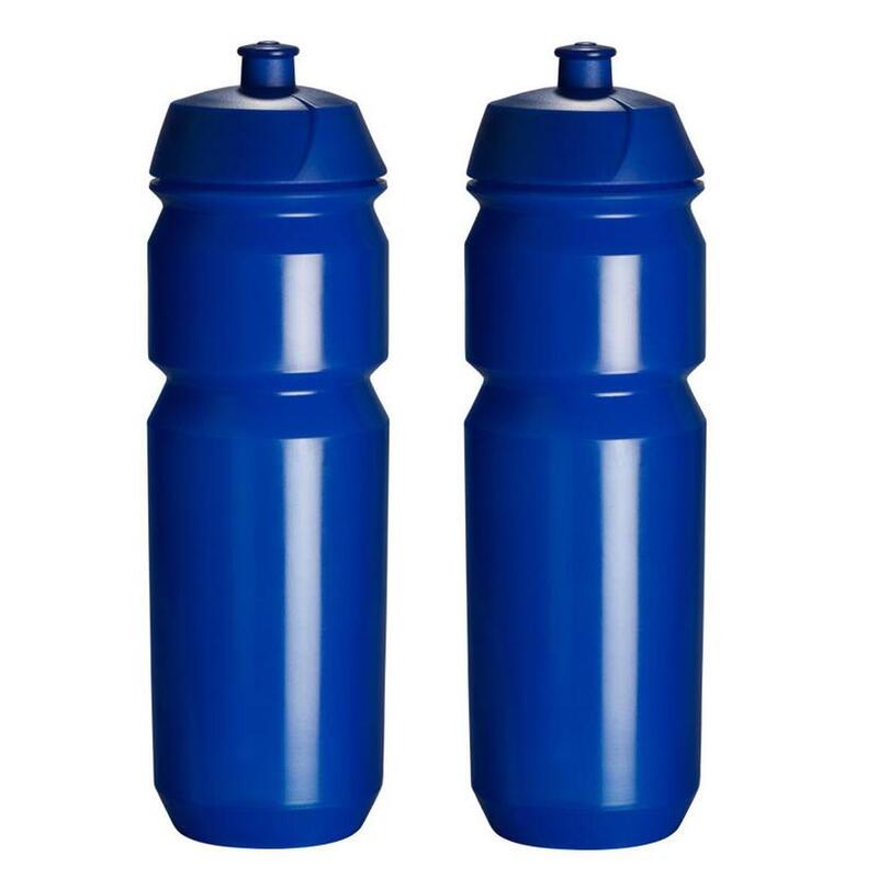 2 x Drinkbussen - 750 ml - Donkerblauw Bidons