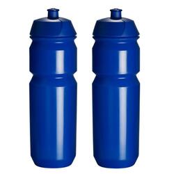 Bouteille d'eau - 2x 750ml - Shiva - Bleu foncé - Bidon