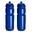 Bouteille d'eau - 2x 750ml - Shiva - Bleu foncé - Bidon