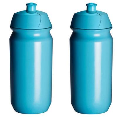 Trinkflasche - 2x 500ml - Shiva - Weiß - Wasserflasche