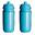 Bidon - 2x 500ml - Shiva - Bleu clair - Bouteille d'eau