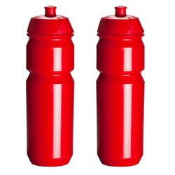 Sportbidon - 2x 750ml - Shiva - Rood - Waterfles