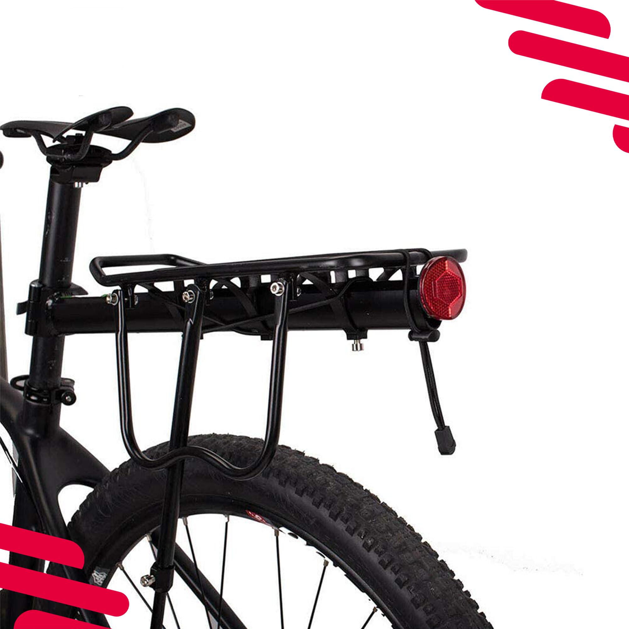 Portapacchi Posteriore In Alluminio Per Bici Da Citt&agrave; E Mountain Bike | VELO
