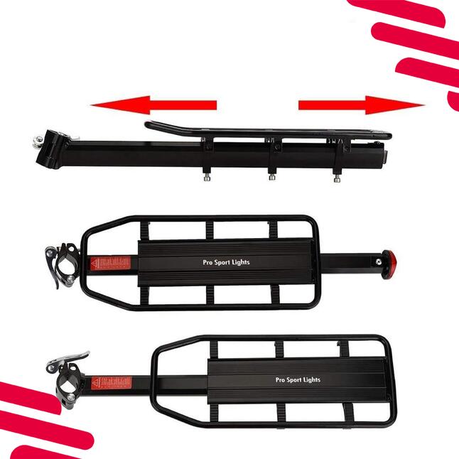 Portebagages Extension VTT Portebagages arrière PRO SPORT LIGHTS
