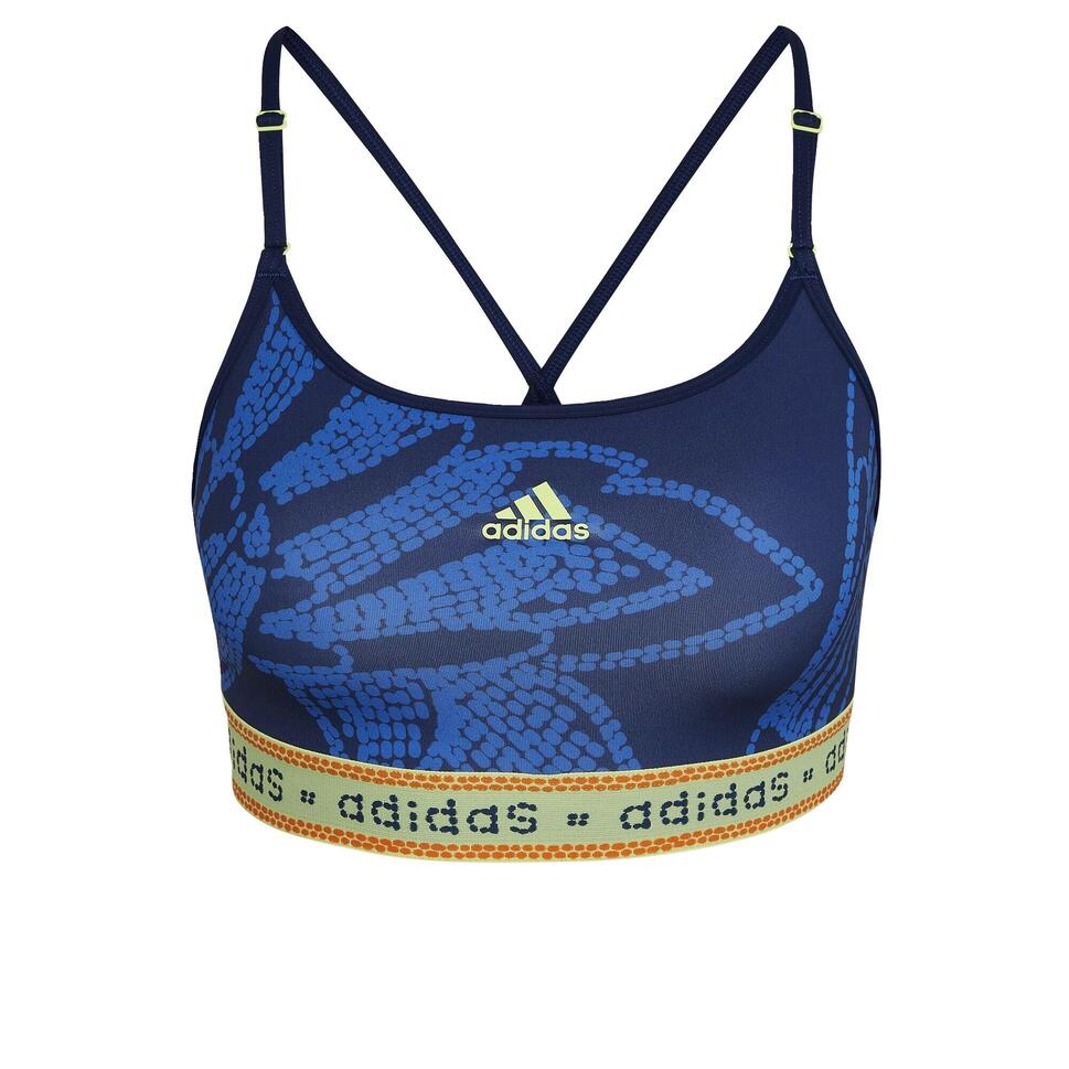 Damski biustonosz typu light support adidas FARM Rio