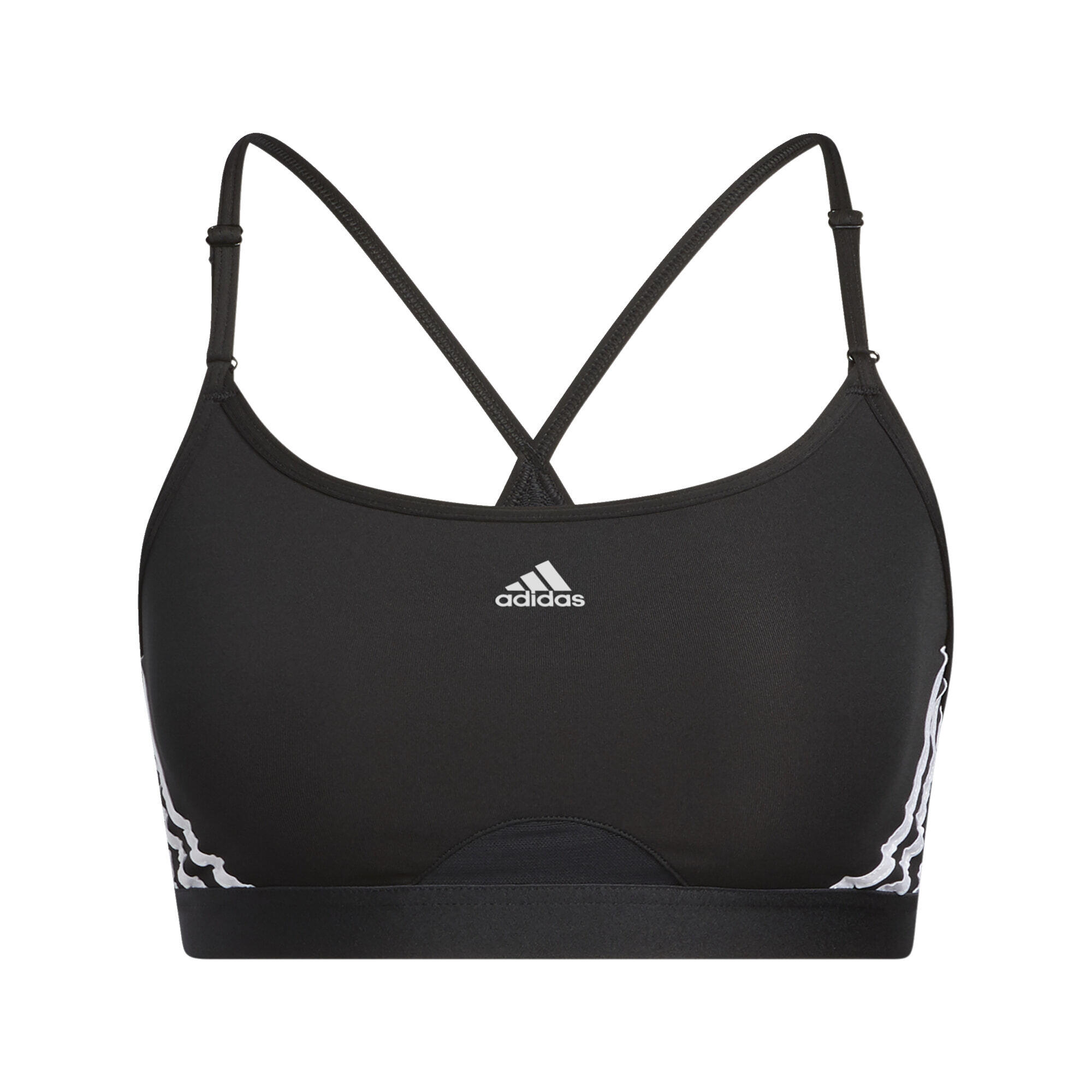 Sujetador adidas Aeroreact Training Light-Support 3 bandas 2/6