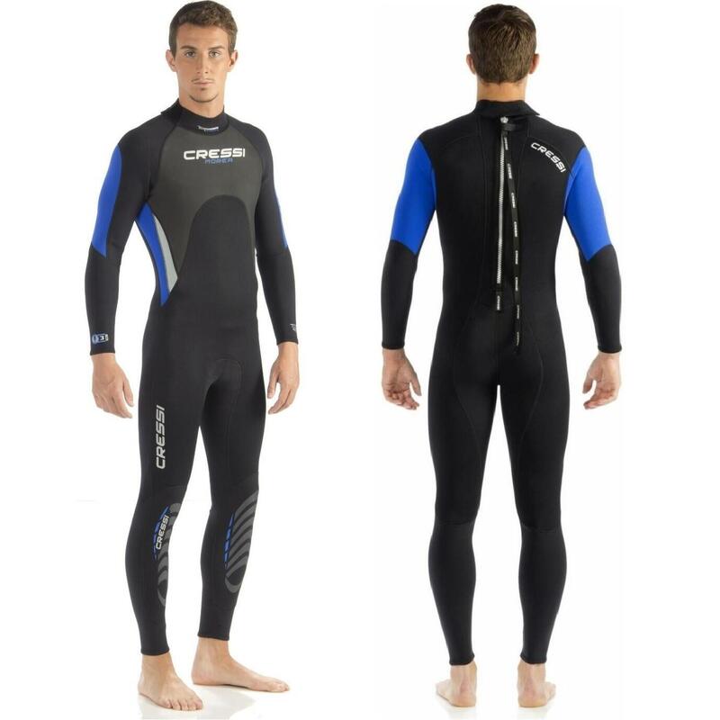 Fato de neoprene masculino longo 3 mm Cressi Morea 3-M