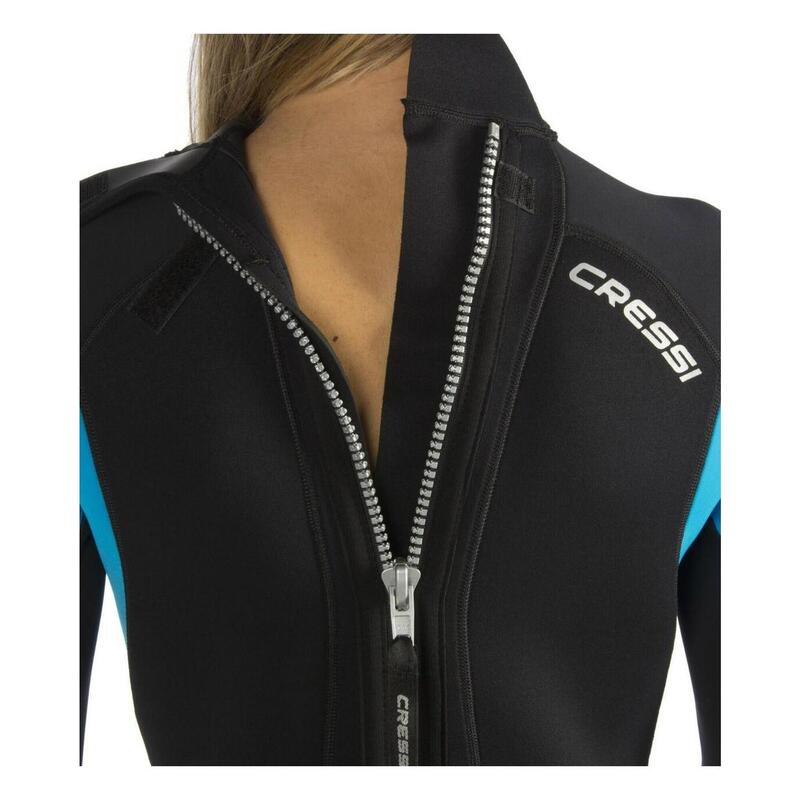 Fato de neoprene feminino 1 peça 3mm Cressi Morea 1-XS