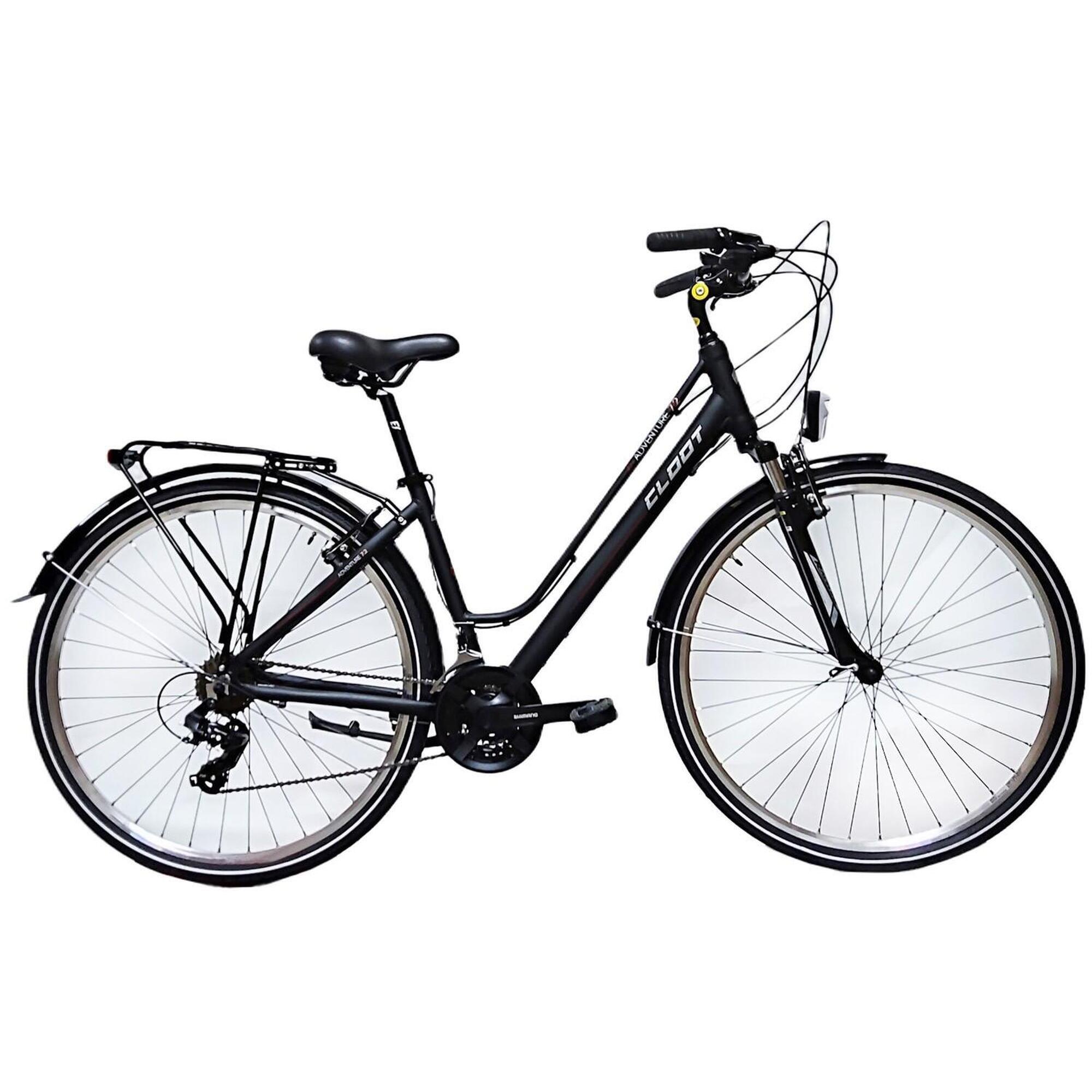 Cloot Bike - Vélo Vtc 700 Cloot Adventure 7.2 - Vélo De Voyage - Gris|marron - 42 M/l - Decathlon