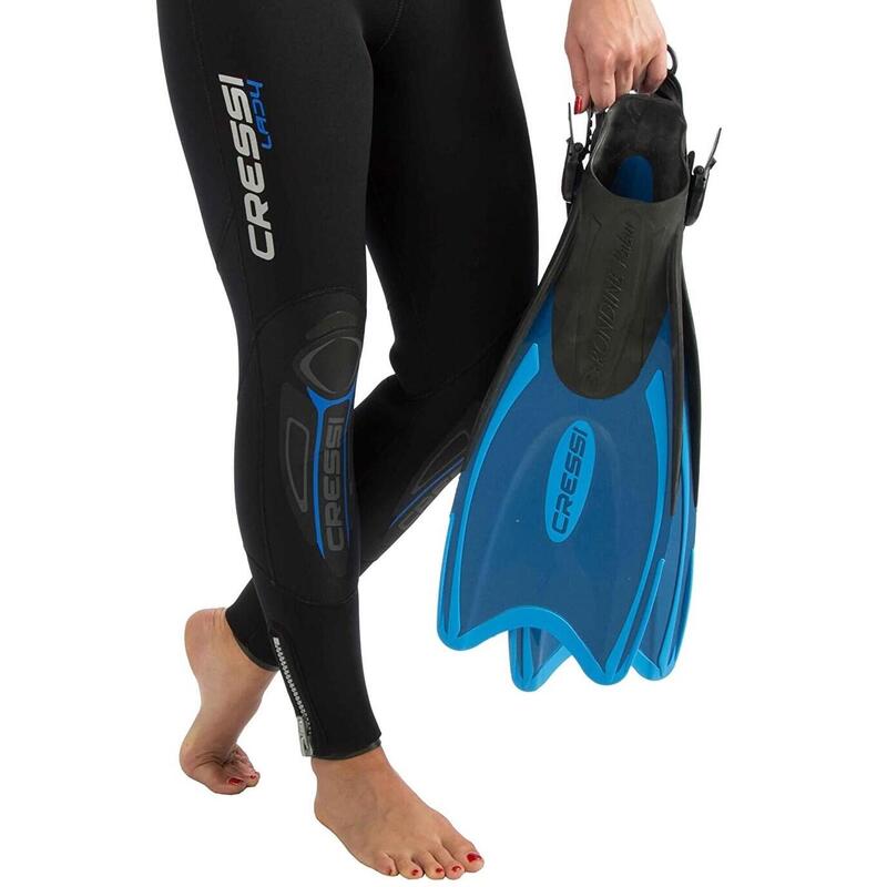 Cressi Palau Marea Bag set de scufundări mască + snorkel + aripioare