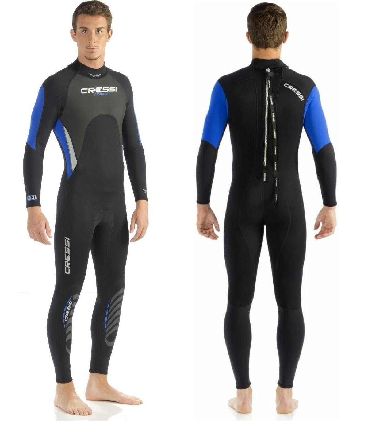 Fato de neoprene masculino longo 3 mm Cressi Morea 4-L 4/5