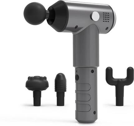 medisana MG 500 Massage Gun Pro – Kraftvolle Tiefengewebsmassage, 4 Aufsätze