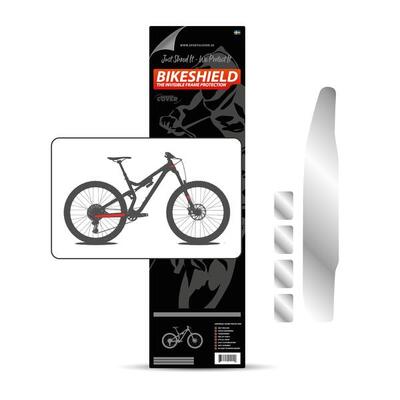 Bikeshield frame bescherming stay/head shield kit glossy