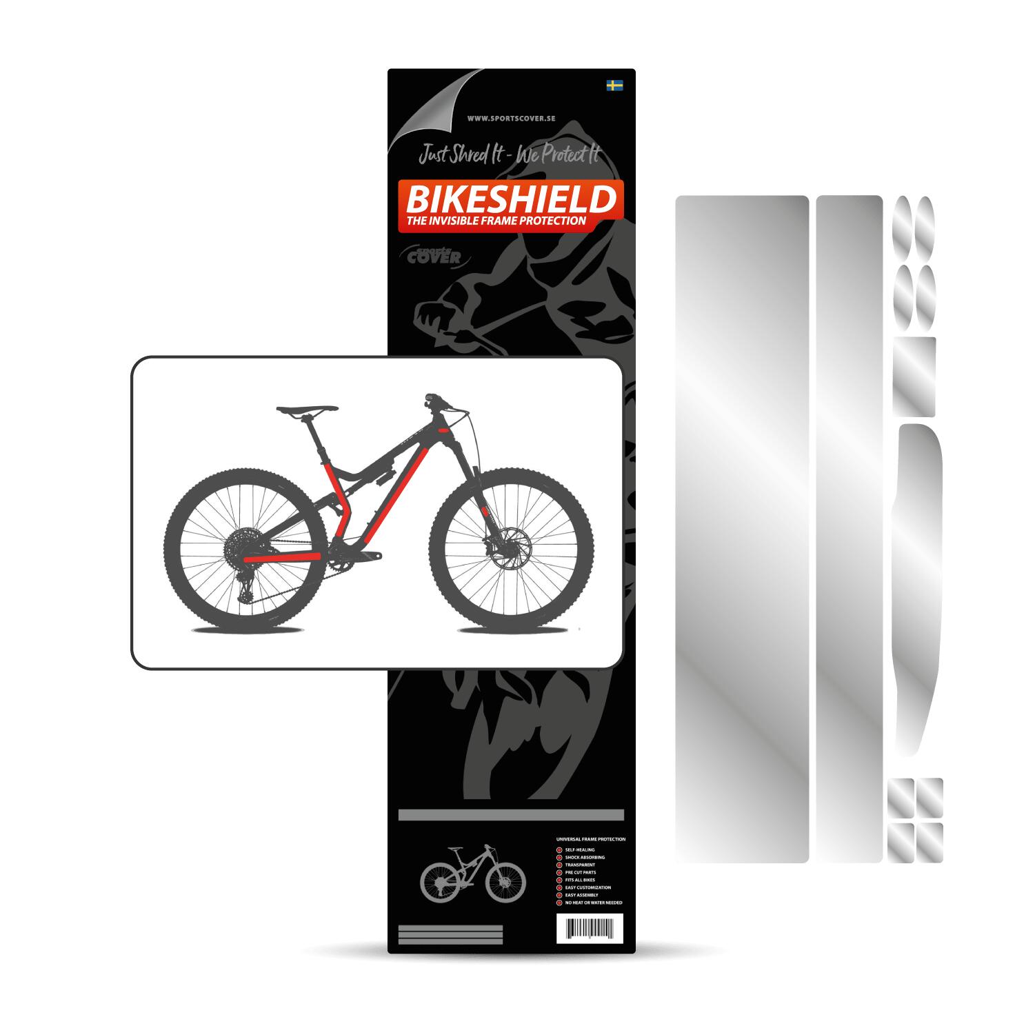 Bikeshield - Kit Film De Protection Bikeshield Fullpack Regular - Autocollant - Noir - Decathlon