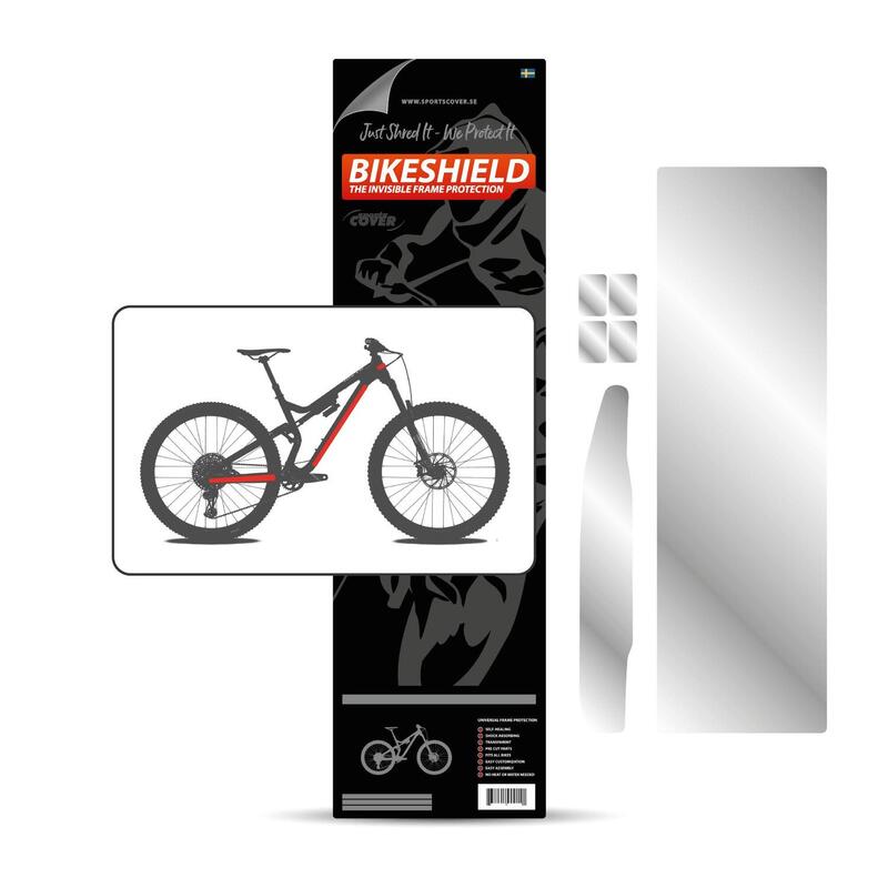 Protection de cadre Bikeshield Autocollant de protection mat Halfpack