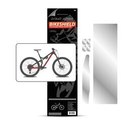 Bikeshield frame bescherming Halfpack matte protectie sticker | fiets folie