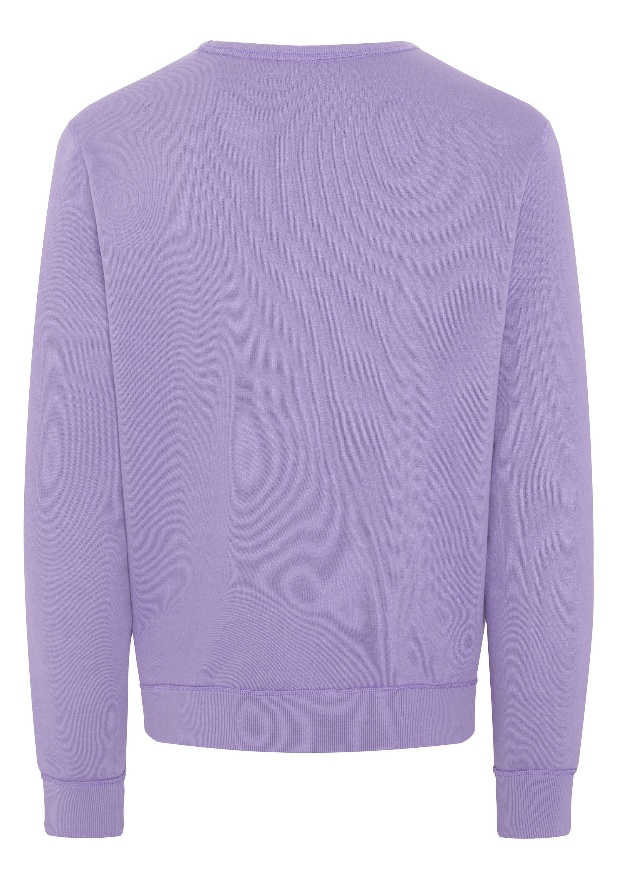 Sweater im Basic-Look mit Logo-Motiv 2/7