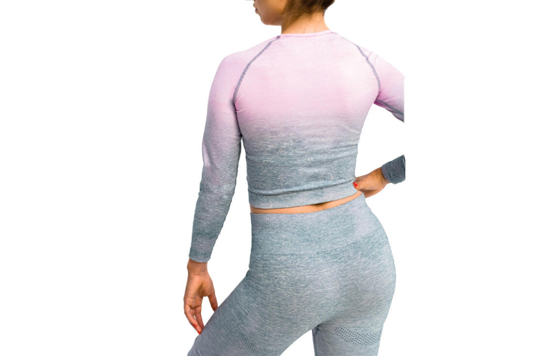 Női hosszú ujjú póló, GymHero Ombre Rushguard Longsleeve 2/2