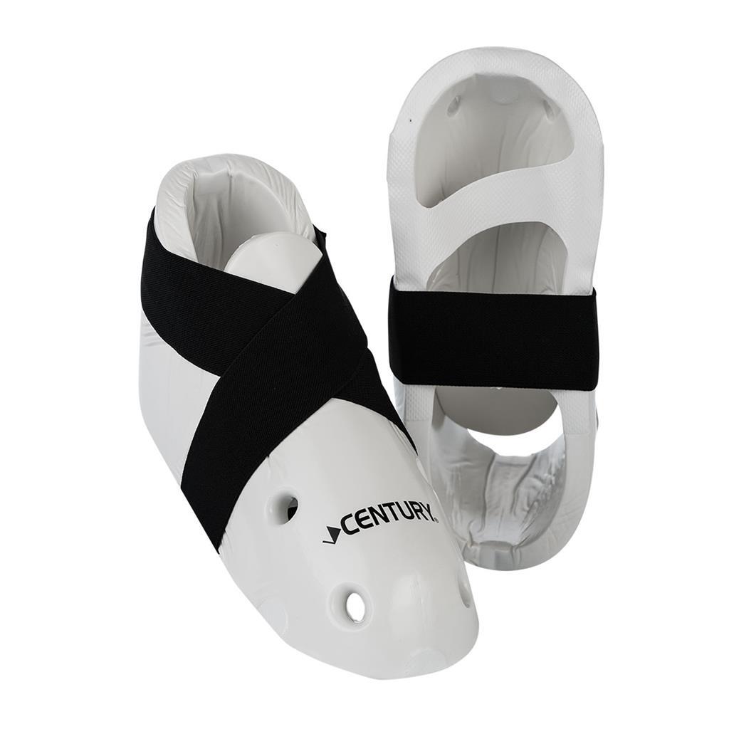 Century - Voetbeschermers Training Sparring Vechtsporten Mma Budo Unisex Century - Protège-pied - Blanc - 18 - Decathlon