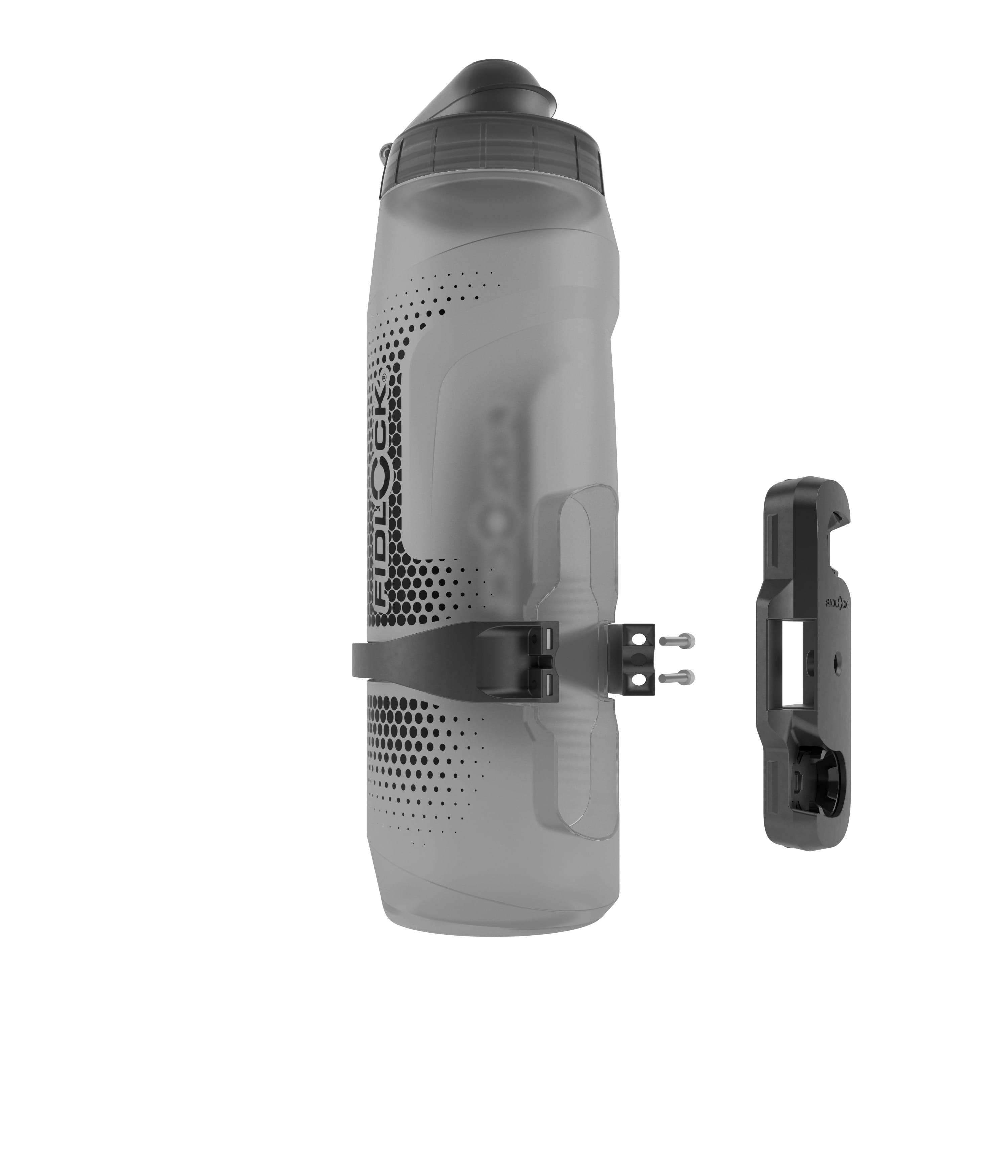 TWIST Bottle 800 + Bike Base Set - transparent noir 4/6