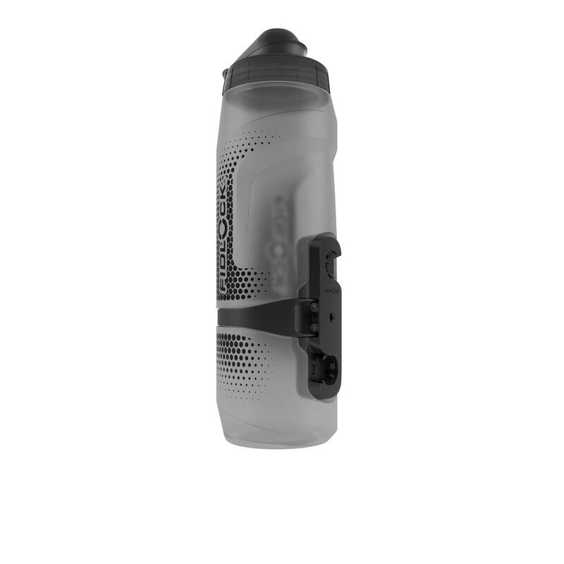 TWIST Bottle 800 + Bike Base Set - transparent noir