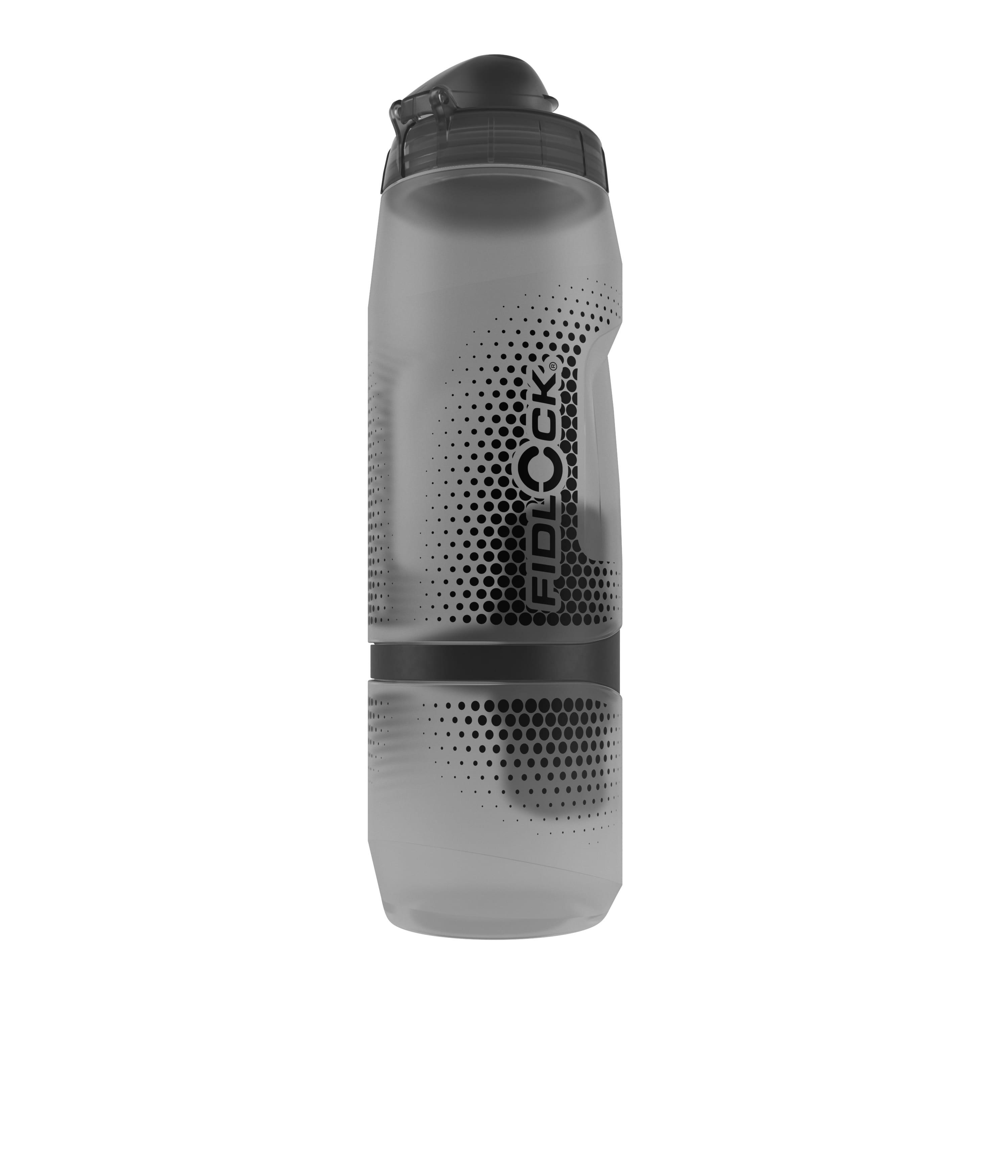 TWIST Bottle 800 + Bike Base Set - transparent noir 3/6