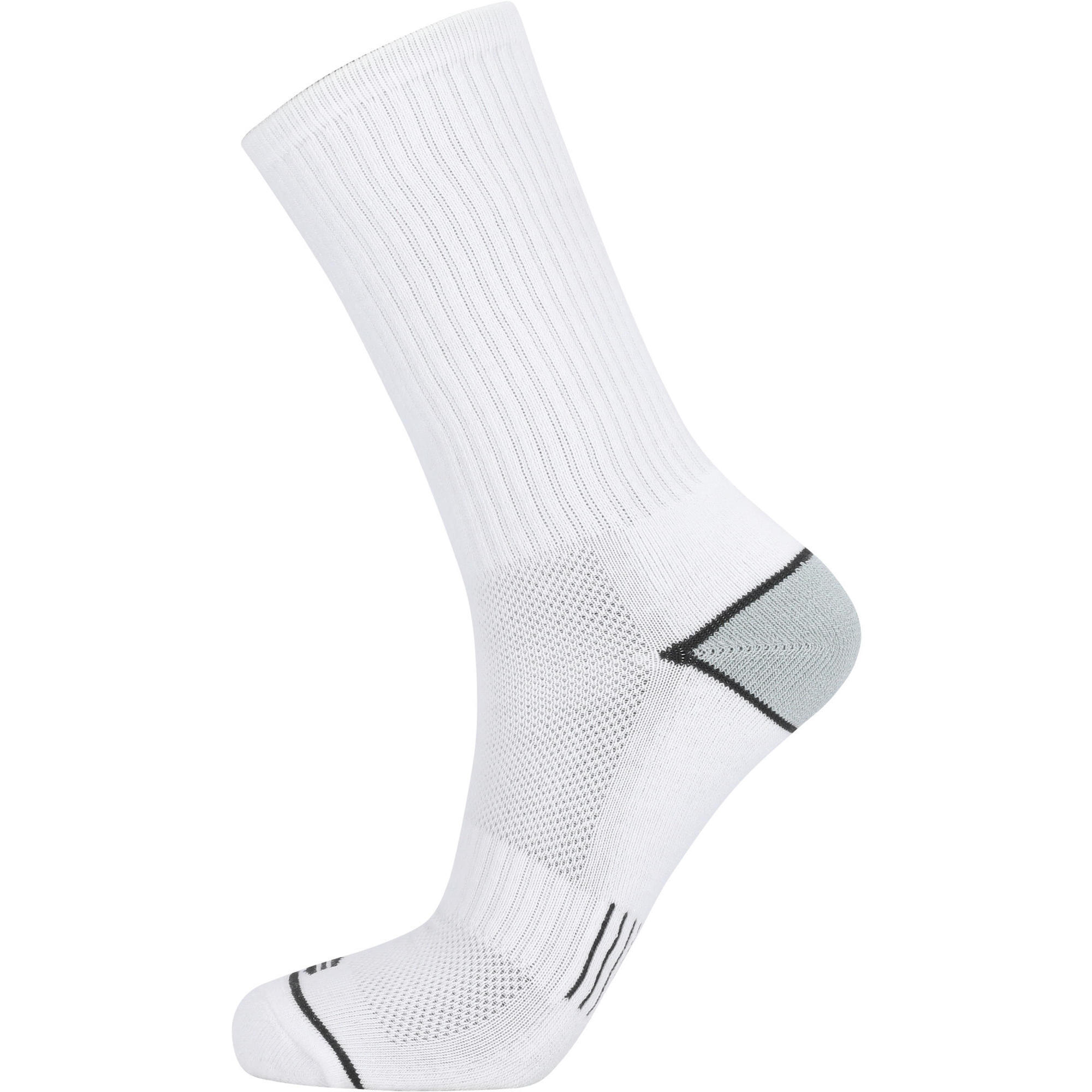 Endurance - Chaussettes Hoope - Chaussettes - Blanc - Decathlon