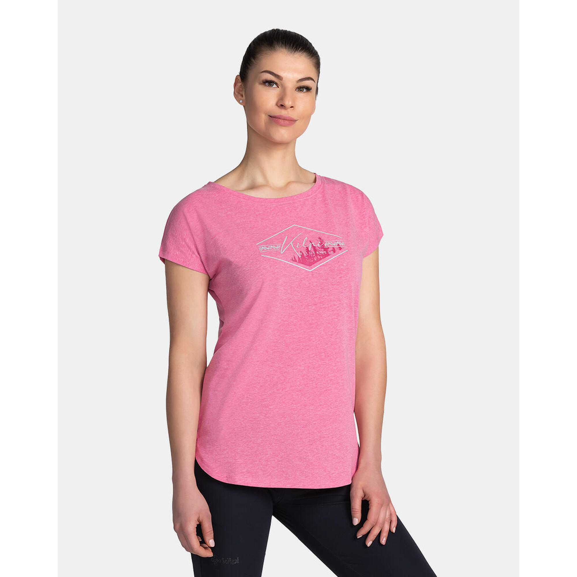 Tricou din bumbac pentru femei Kilpi NELLIM-W