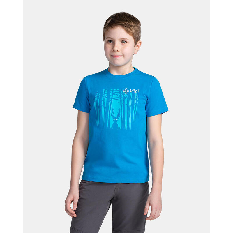 Camiseta manga corta SALO-JB para niños KILPI Azul