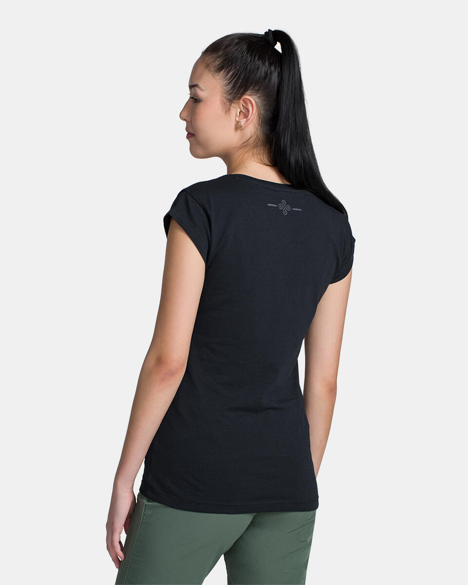 Camiseta de algodón para mujer Kilpi LOS-W 2/3