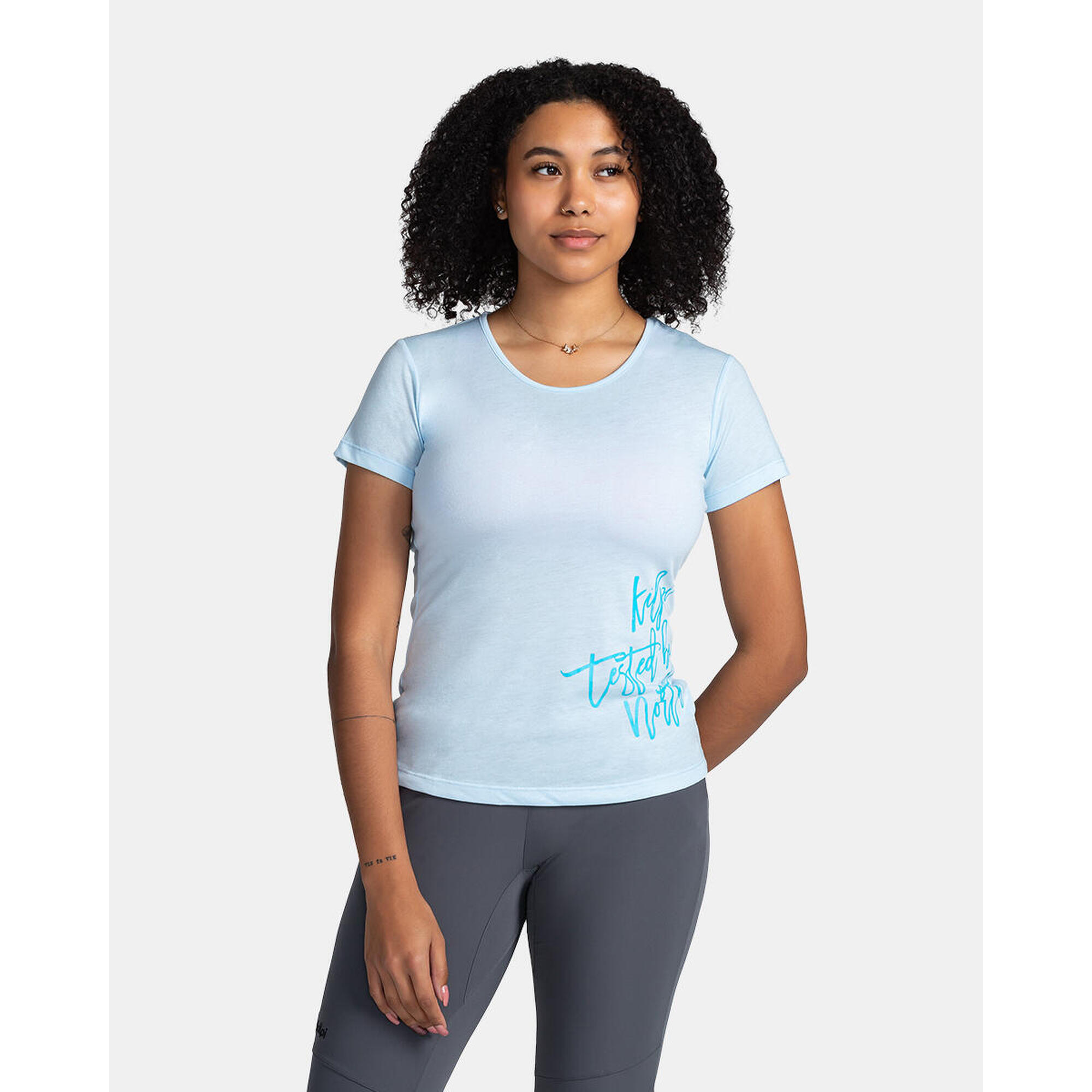 Kilpi - T-shirt Fonctionnel Pour Femmes Kilpi Garove-w - Maillot Manches Courtes - Bleu - 46 L/xl - Decathlon