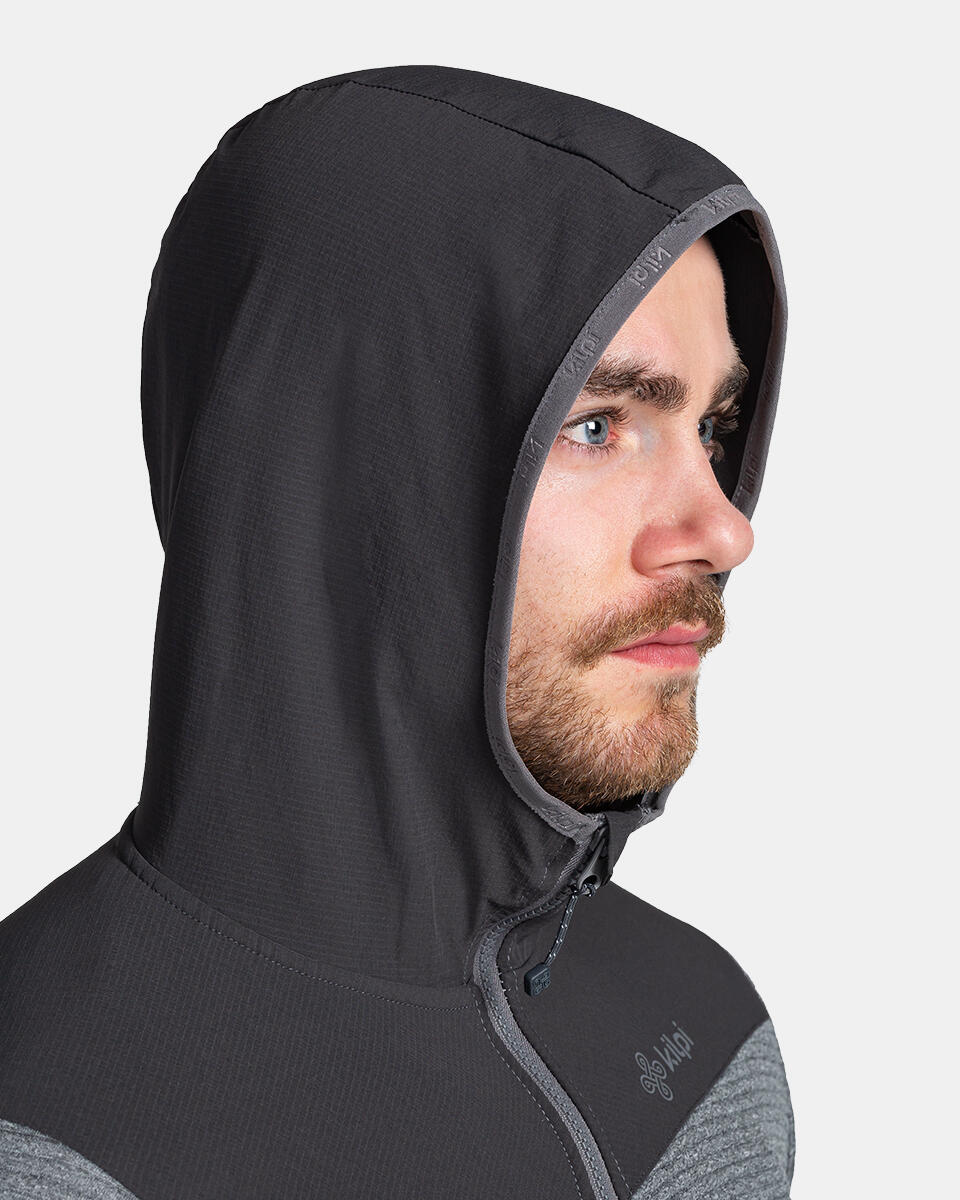 Sweat à capuche de sport pour homme Kilpi TANALI-M 3/5